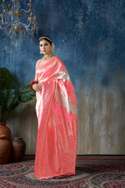 Triveni Splendor Banarsee - Kokal Silk Saree