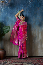 Triveni Splendor Banarsee - Kokal Silk Saree