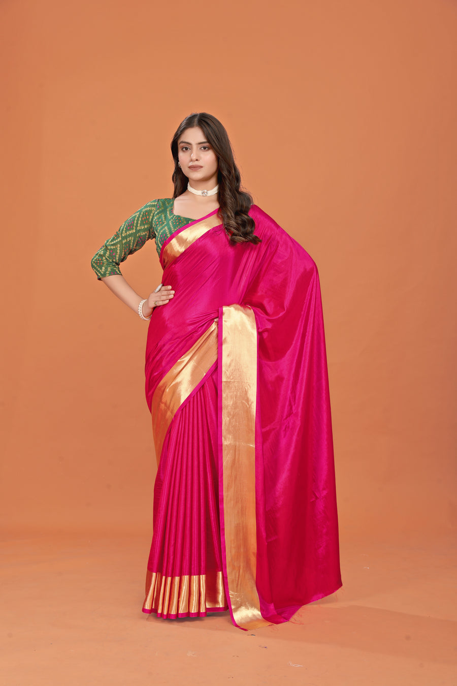 Rajrani Elegance Chanderi Silk Saree