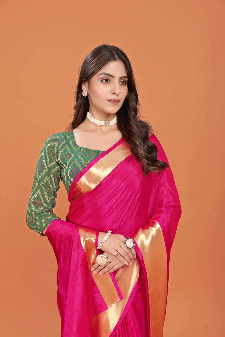 Rajrani Elegance Chanderi Silk Saree