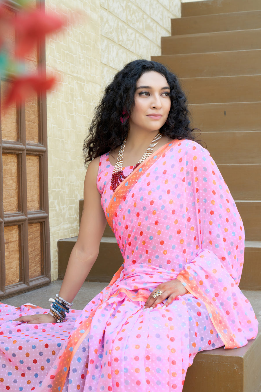 Polka Candy Saree