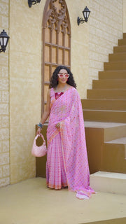 Polka Candy Saree